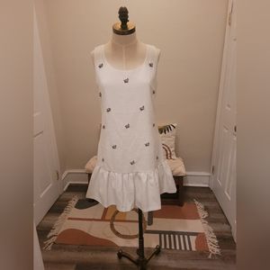 Rhinestone detail dress